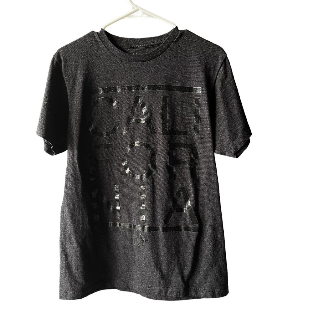 Ocean Current California Men’s M Gray Black Short Sleeve T-Shirt
